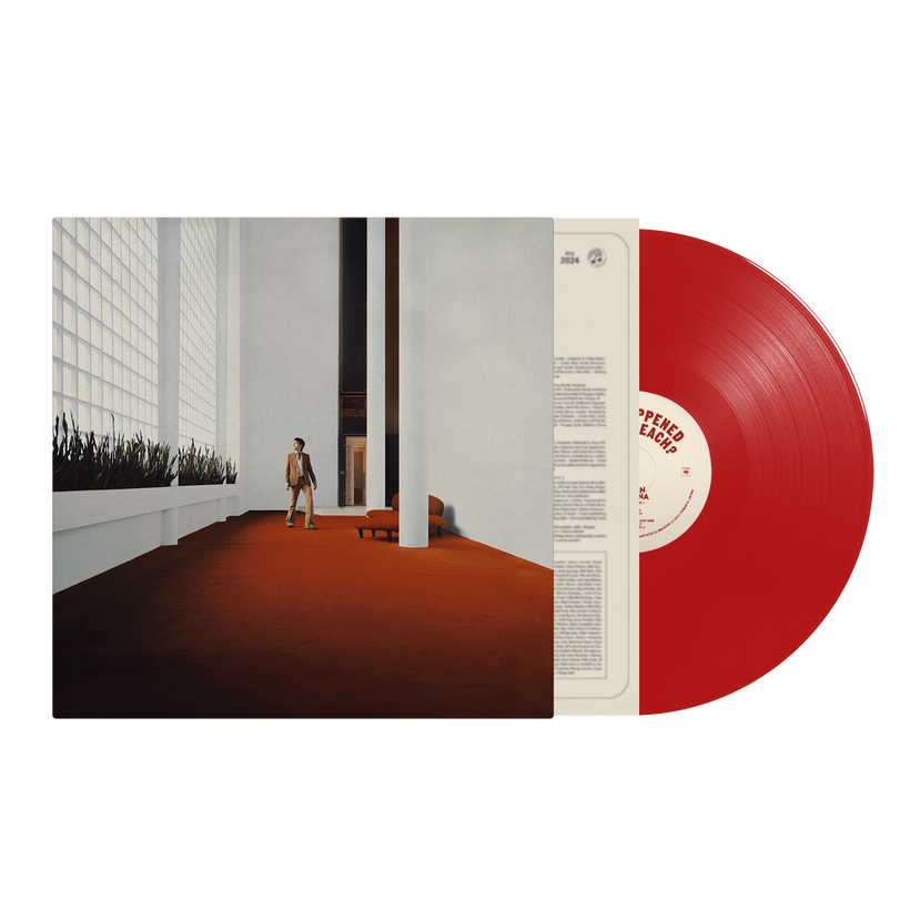 What Happened To The Beach? Alt Cover Red LP