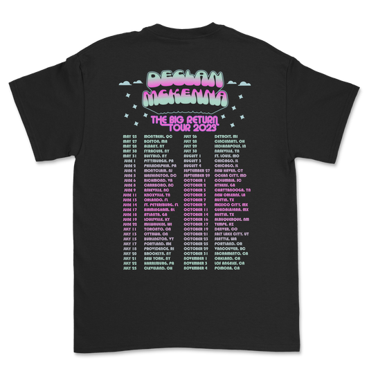 2023 The Big Return Tour T-shirt