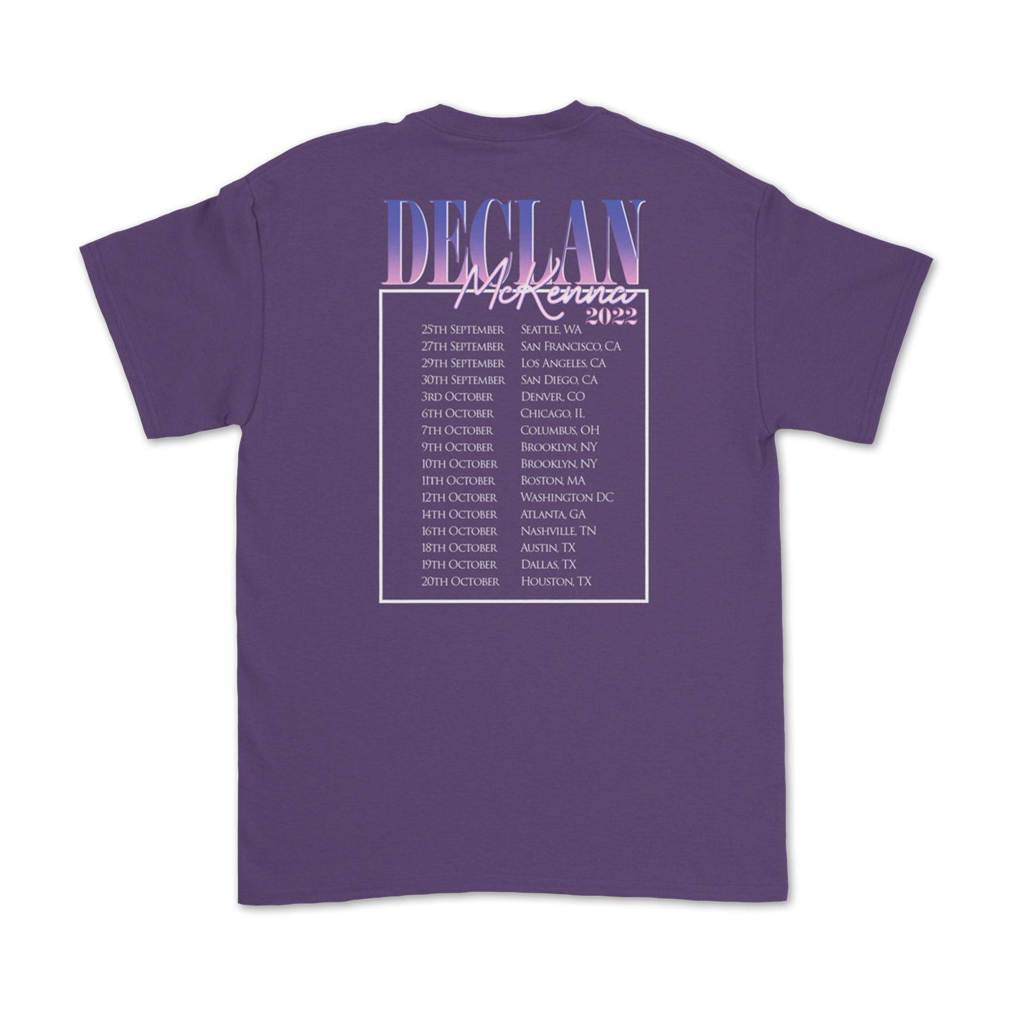 80's Tour T-shirt