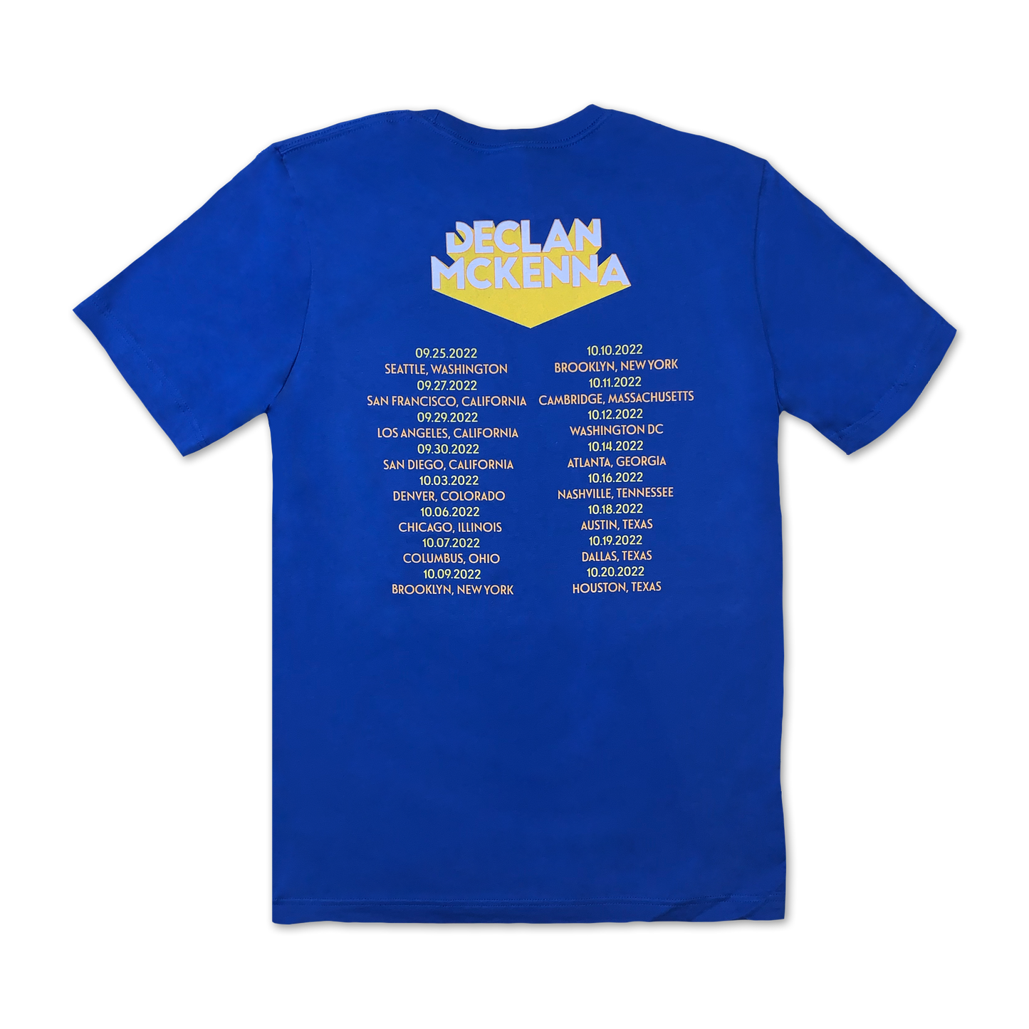 3D Tour T-shirt